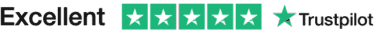 Excellent — 5 stars on Trustpilot